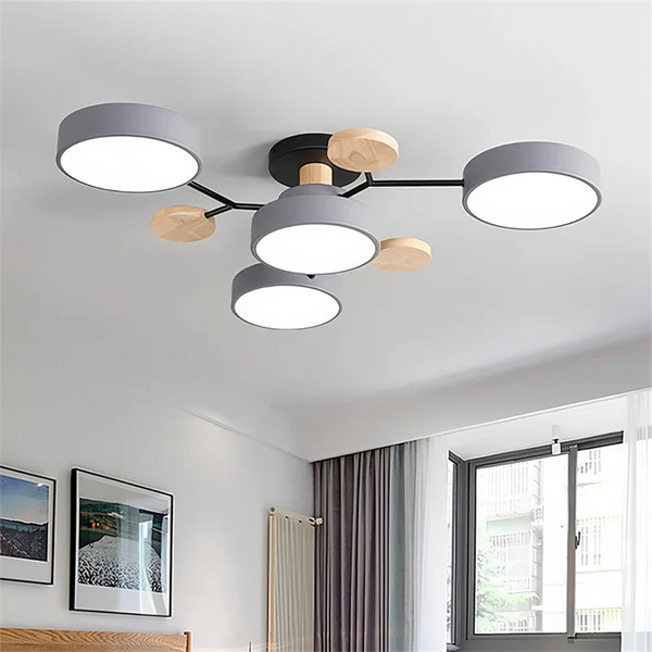 Minimalistisches Baumast-Design Moderne LED-Deckenleuchte