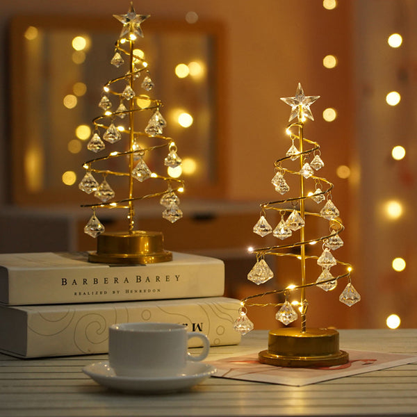 Moderner Leuchtender Mini Weihnachts Baum