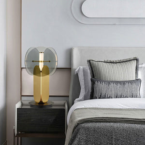 Moderne Minimalistische Skulpturale Led-tischlampe