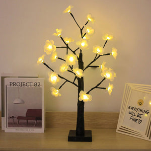 Moderne Baum-LED-Dekorations-Tischlampe