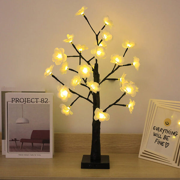 Moderne Baum-LED-Dekorations-Tischlampe