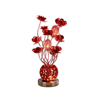LED Moderne Blumen Tischlampe