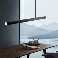 Moderne Lineare LED-Pendelleuchte Für Die Decke
