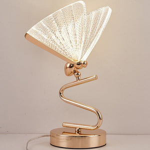 Von Schmetterlingen Inspirierte Moderne Led-tischlampe