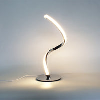 Moderne Led-spiraltischlampe