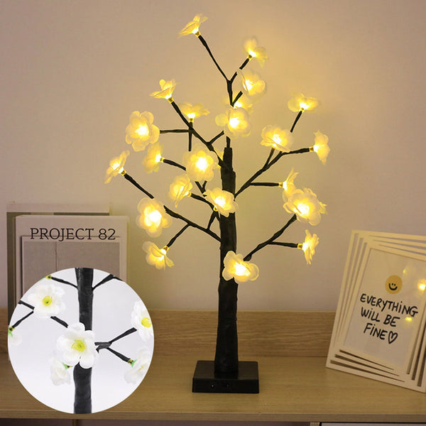 Moderne Baum-LED-Dekorations-Tischlampe