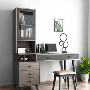 Minimalistische moderne LED-Tischlampe mit 4 Kreisen