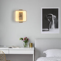 Moderne Minimalistisch Wanduhr mit LED-Beleuchtung