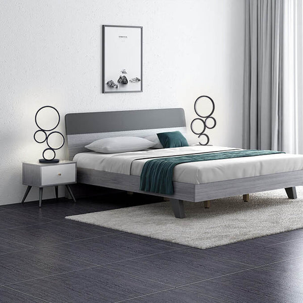 Minimalistische moderne LED-Tischlampe mit 4 Kreisen
