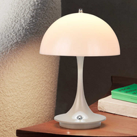 Moderne LED Pilz Tischlampe
