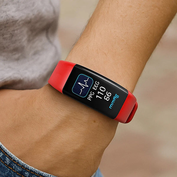 EKG- und Blutdruckmessende Smartwatch
