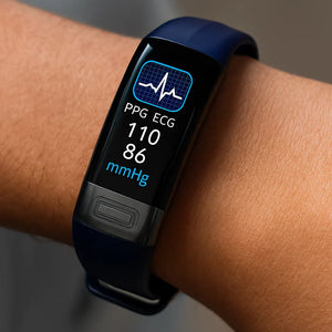 EKG- und Blutdruckmessende Smartwatch