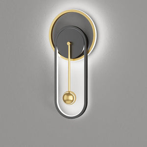 Moderne LED-Pendel Wandleuchte