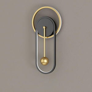 Moderne LED-Pendel Wandleuchte