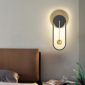 Moderne LED-Pendel Wandleuchte