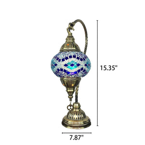 Bohemian LED-Tischlampe im türkischen Stil