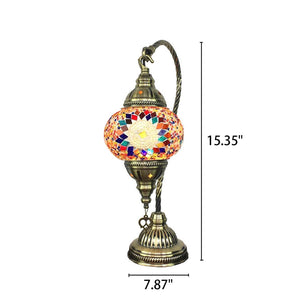 Bohemian LED-Tischlampe im türkischen Stil