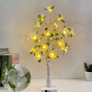 Moderne Baum-LED-Dekorations-Tischlampe