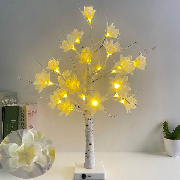 Moderne Baum-LED-Dekorations-Tischlampe