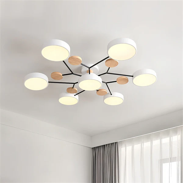 Minimalistisches Baumast-Design Moderne LED-Deckenleuchte