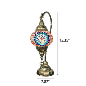 Bohemian LED-Tischlampe im türkischen Stil