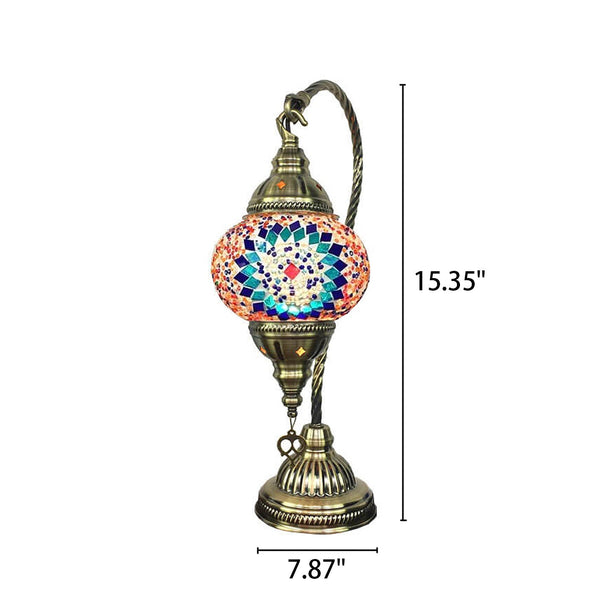 Bohemian LED-Tischlampe im türkischen Stil