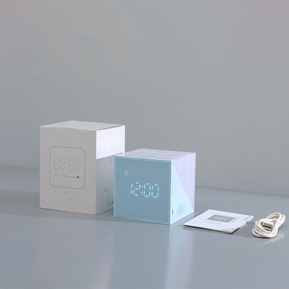 Moderne Rubiks Würfel Lampe mit LED Wecker