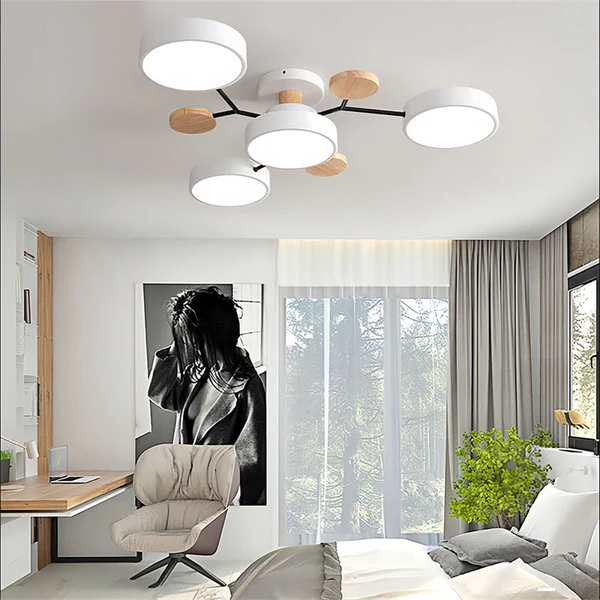 Minimalistisches Baumast-Design Moderne LED-Deckenleuchte