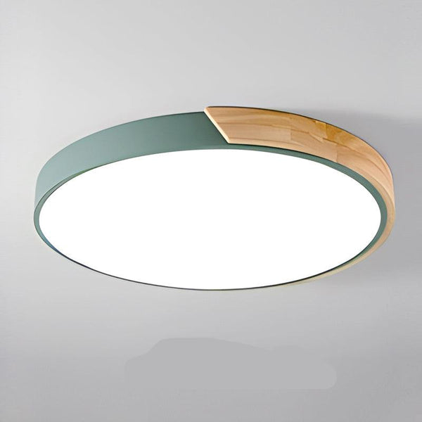 Variant image for Kreisförmige LED Deckenleuchte im Skandinavischen Design für Wohnzimmer und Schlafzimmer-13
