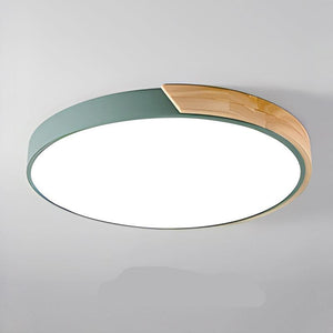 Variant image for Kreisförmige LED Deckenleuchte im Skandinavischen Design für Wohnzimmer und Schlafzimmer-15