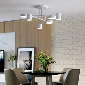 6-armige LED-Deckenleuchte