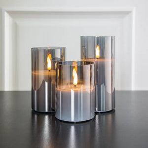 Moderne LED Flackerkerzen