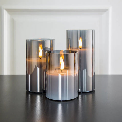 Moderne LED Flackerkerzen