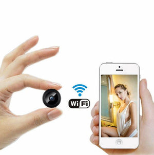 Mini-WLAN-Überwachungskamera mit integriertem Akku und HD-Auflösung