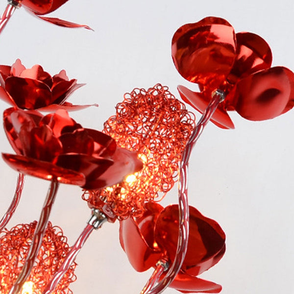 LED Moderne Blumen Tischlampe