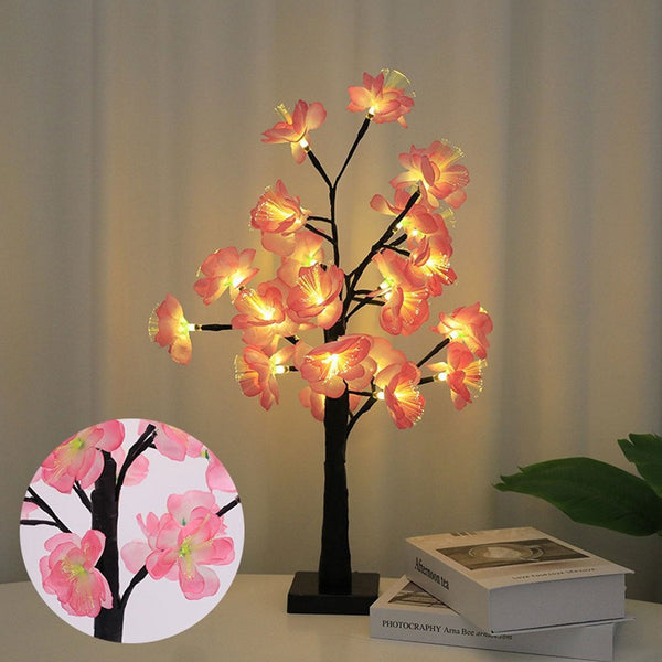 Moderne Baum-LED-Dekorations-Tischlampe