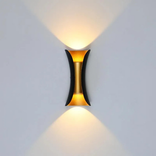 Moderne LED-Wandleuchte Gebogen
