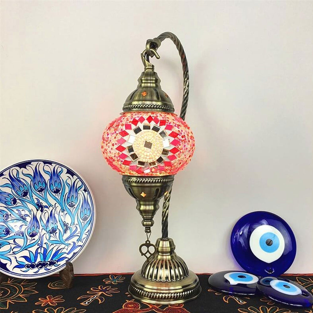 Bohemian LED-Tischlampe im türkischen Stil