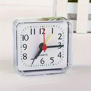 Minimalistischer analoger Wecker mit leisem Ticken