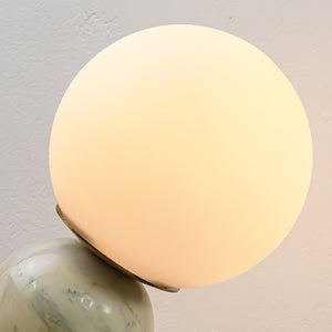 Minimalistische LED-Tischlampe mit Runder Kuppel