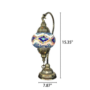 Bohemian LED-Tischlampe im türkischen Stil