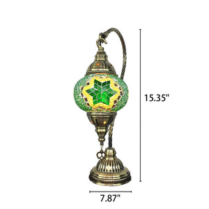Bohemian LED-Tischlampe im türkischen Stil