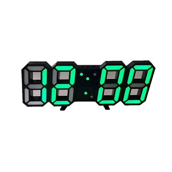 3D Moderne LED Digital Wanduhr