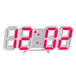 3D Moderne LED Digital Wanduhr