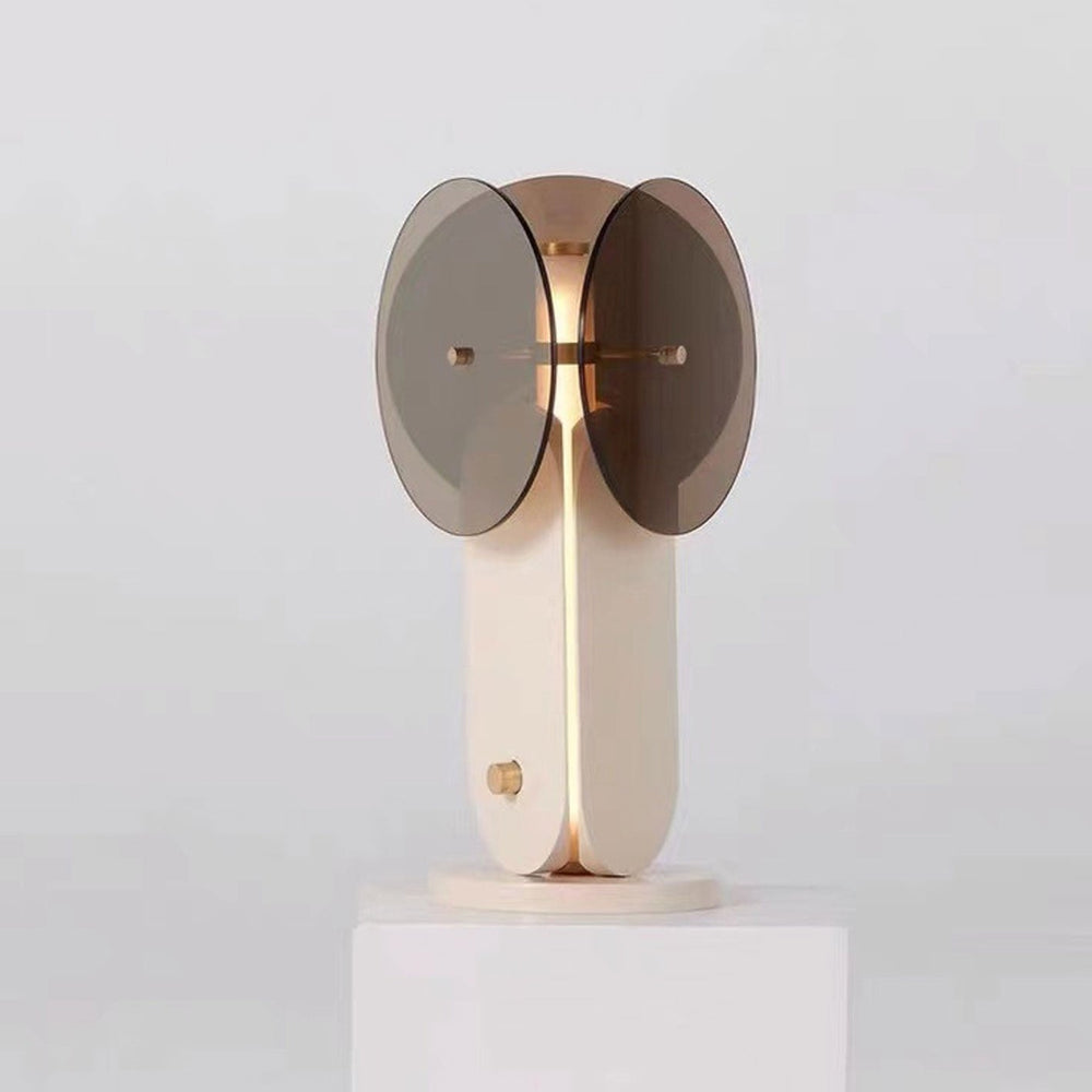 Moderne Minimalistische Skulpturale Led-tischlampe