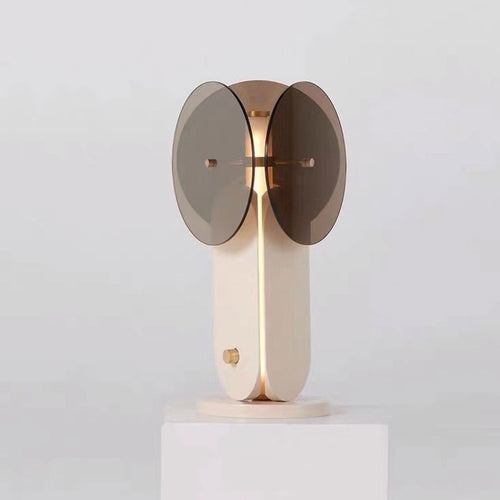 Moderne Minimalistische Skulpturale Led-tischlampe