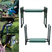 Zusammenklappbarer Gartenhocker mit Tasche