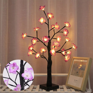 Moderne Baum-LED-Dekorations-Tischlampe