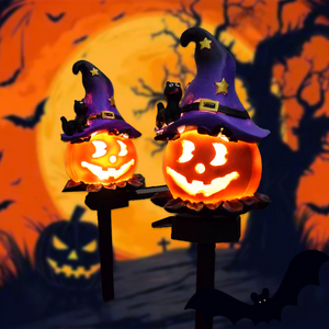 Dekorative LED-Solarleuchten für Halloween