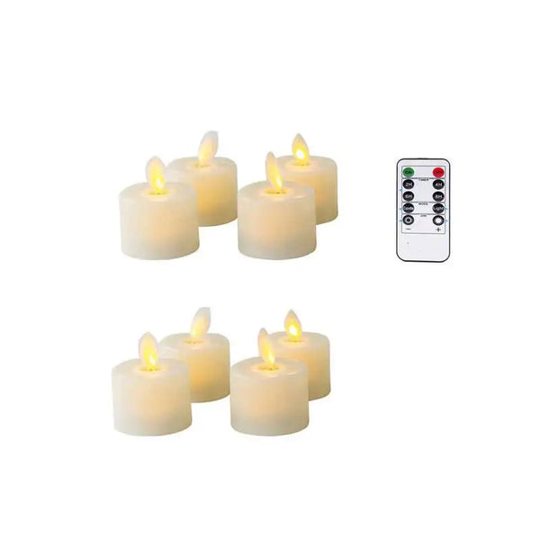 Flackernde Flammenlose LED-Kerzen